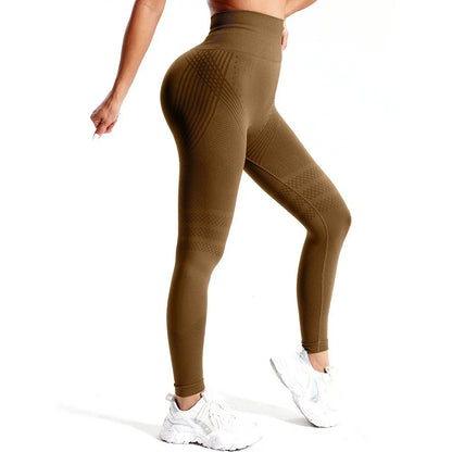 Custom Logo High Quality Push up Yoga Pants Seamless High Waist Yoga Leggings for Women