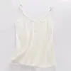 Women Summer Breathable Cotton Bottoming Ribbed Camis Plain Basic O Neck Tank Tops Women Casual Camisole