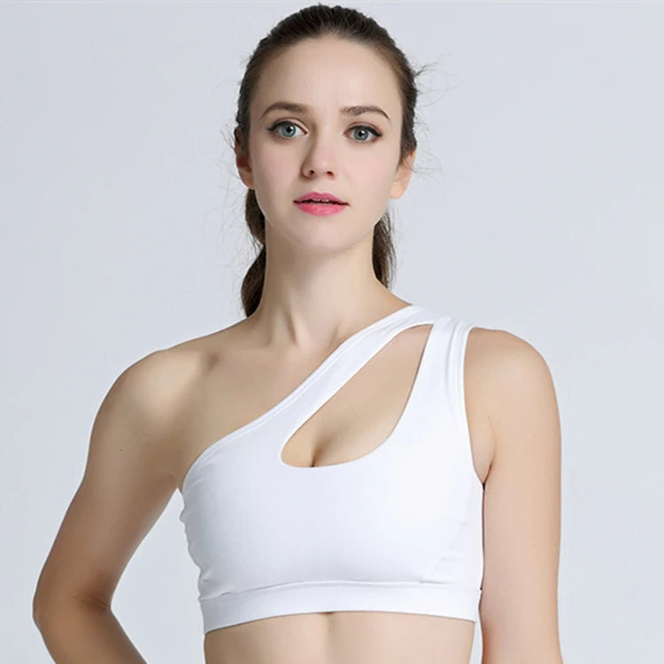 New Sexy Cross Strap Backless Plus Size Sports Bra Womens Gym Set with Seamless Thick Yoga Bra Printed Pattern Low Shipping Cost