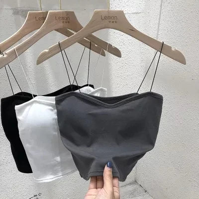 Crop Tops for Women Wholesale Cheap Good Quality Sexy Crop Tops for Women Summer Padded Bra Women Crop Top
