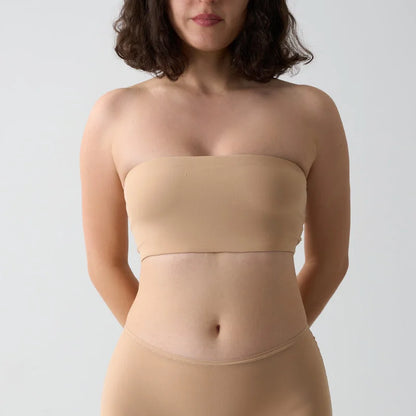 SK1231 Women's Butter Bra Strapless One Piece High Elastic No Padded Slim Bra