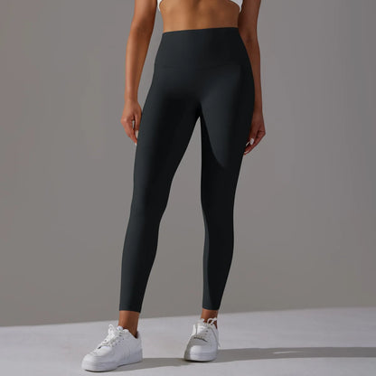 Butter Soft Yoga Leggings for Women High Waist Nylon Athletic Yoga Pants ODM Gym Fitness Workout Legging Manufacturer