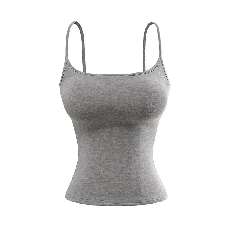 OEM Women's Backless Tank Top Y2K Style Sleeveless Crop Cami - Sexy Summer Clubwear & Street Fashion
