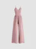 Summer Jumpsuits Sleeveless Bodysuits for Women Jumpsuits for Ladies V-neck Rompers Women Jumpsuit Casual