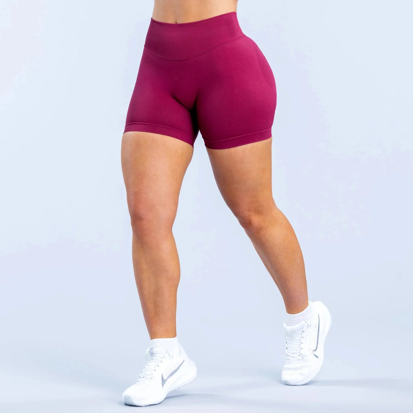 High Quality Custom Logo XL High Waist Yoga Pants Wear Seamless Scrunch Workout Gym Shorts Leggings for Women Sport