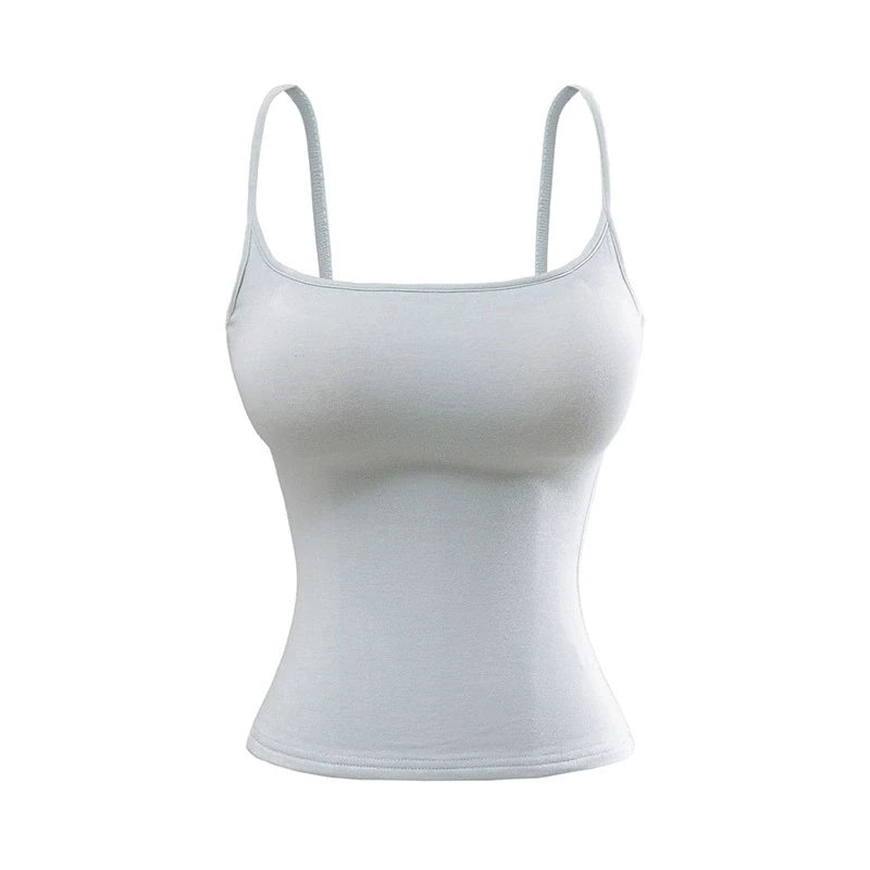 OEM Women's Backless Tank Top Y2K Style Sleeveless Crop Cami - Sexy Summer Clubwear & Street Fashion