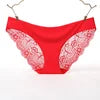 Breathable Sexy Embroidered Cotton Silk Lace Women Ladies Girls Panties Women Seamless Low Waist Briefs Underpants Factory Price