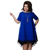 Sell Like Hot Cakes New Fashion Plus Size Women Clothing Fat Women Summer Casual Oversize Dresses