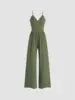 Summer Jumpsuits Sleeveless Bodysuits for Women Jumpsuits for Ladies V-neck Rompers Women Jumpsuit Casual