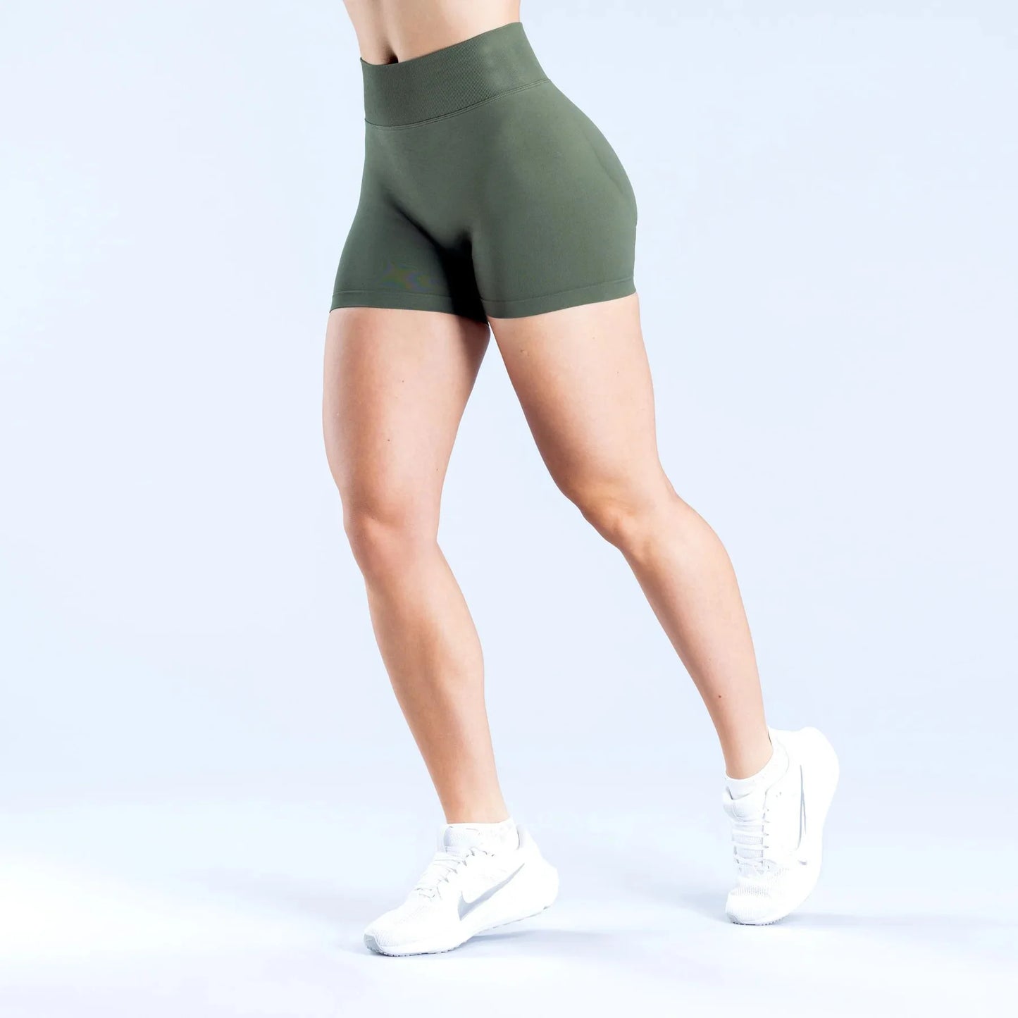 High Quality Custom Logo XL High Waist Yoga Pants Wear Seamless Scrunch Workout Gym Shorts Leggings for Women Sport