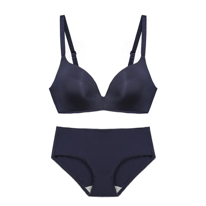 Wholesale Women Wireless Solid Color Simple Cassic T-shirt Bra