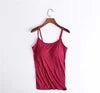 Custom S-XL Workout Fitness Casual Crop Tank Tops Women's Square Neck Sexy Spaghetti Strap Summer Breathable Quick Knitted Front