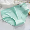 Nylon Milk Silk Teen Briefs Solid Color Mid Waist Breathable Knit Underwear Multi Colors L XL XXL All Season Daily Wear