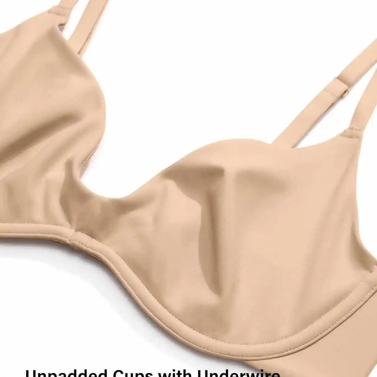 New Style Women's Comfortable and Breathable Low-cut Bra Wireless Bra with No Inner Support Band and Steel Ring Support
