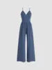 Summer Jumpsuits Sleeveless Bodysuits for Women Jumpsuits for Ladies V-neck Rompers Women Jumpsuit Casual