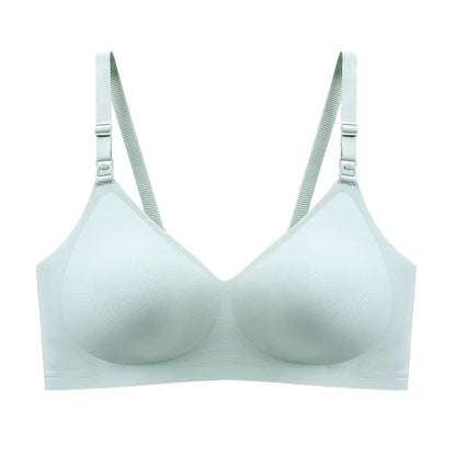 Shanhao Ready to Ship Seamless Wire-free Breastfeeding Bra Womens Eco-friendly Maternity Nursing Bras