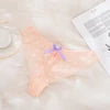 Popular Creative Sexy Hot Erotic Mid-Waist Ultra-Thin Low-Rise Women's Bikini Nightdress Underwear Mesh Breathable Seamless