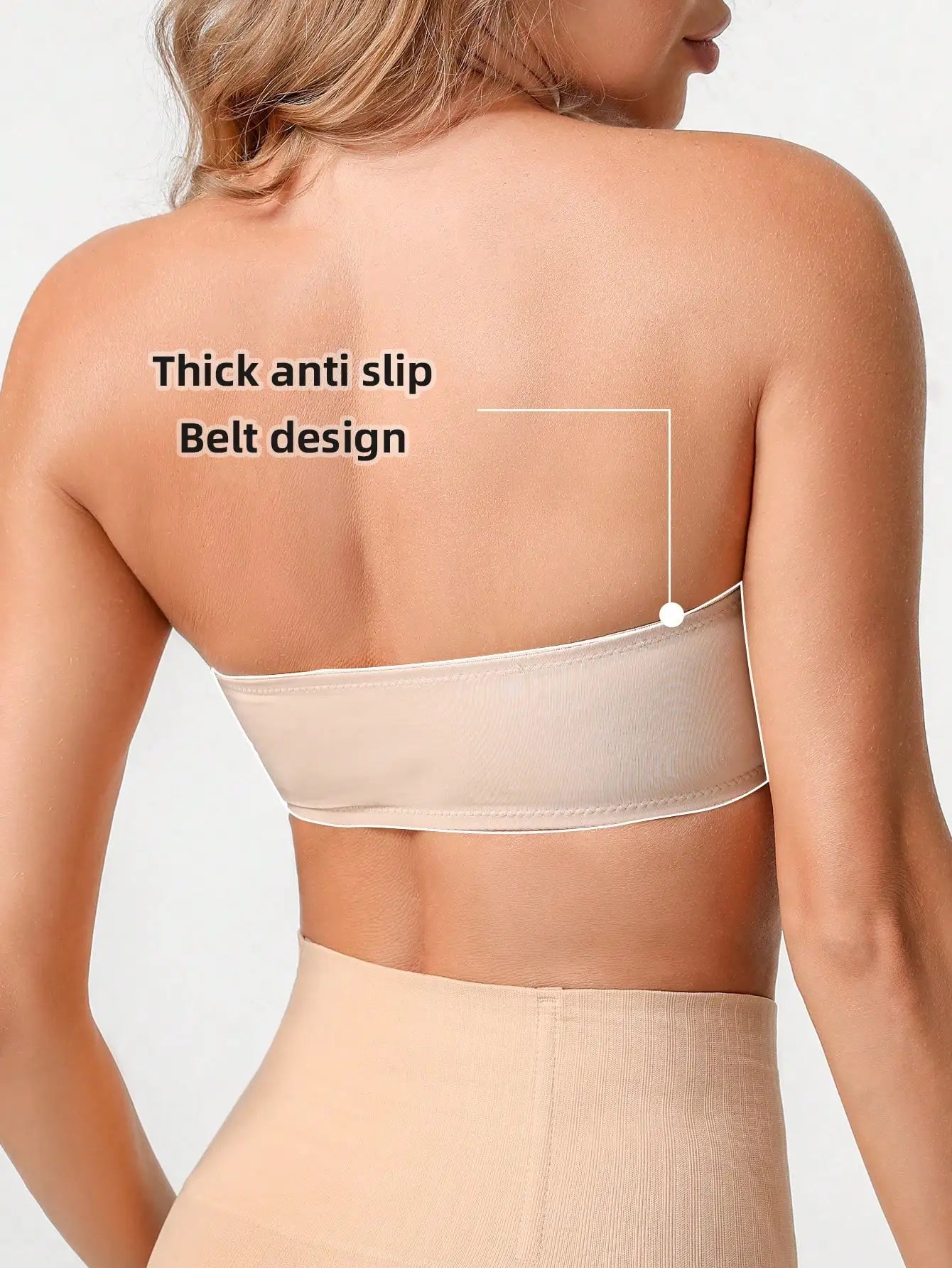 Women's Strapless Bra Women Seamless Invisible Tube Tops One-Piece Push Up Bras Front Button Bra Padding Beauty Back Breathable