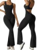 Women's Backless Yoga Jumpsuit Push up Yoga BodySuits Gym Fitness Workout Clothes Sportswear One Piece Tracksuit Shapewear