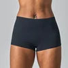 SK1226-4 Panties Cotton Women Flat Crotch Underpants for Lounge  Wear High Elastic Breathable Boyshort Comfortable Boxer