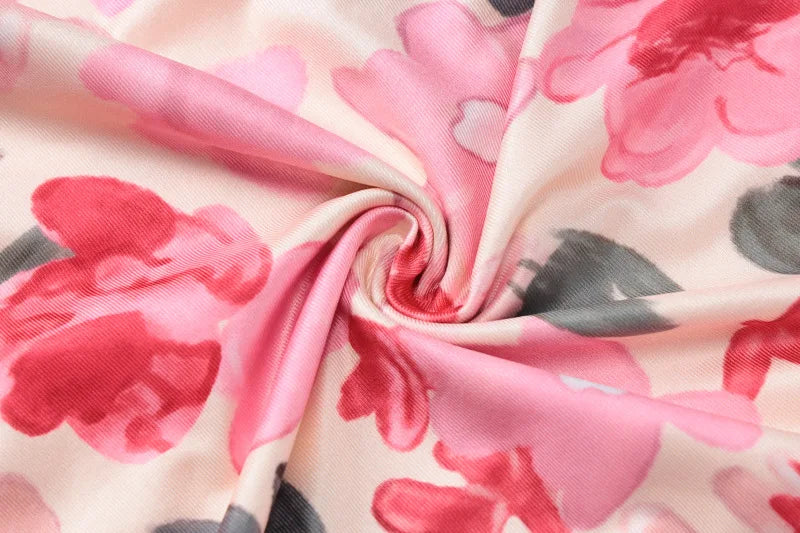 Enyami Women's Summer New Slimming Slim Sexy Backless Sleeveless Printed Sling Flower Women Dress