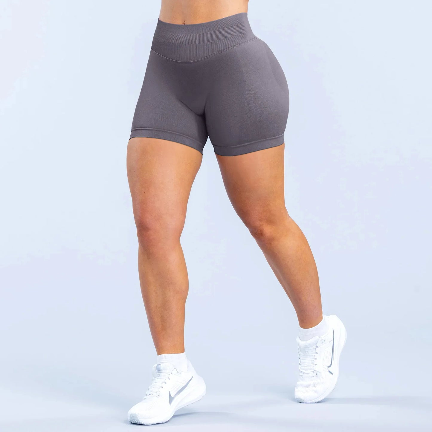 High Quality Custom Logo XL High Waist Yoga Pants Wear Seamless Scrunch Workout Gym Shorts Leggings for Women Sport