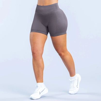 High Quality Custom Logo XL High Waist Yoga Pants Wear Seamless Scrunch Workout Gym Shorts Leggings for Women Sport
