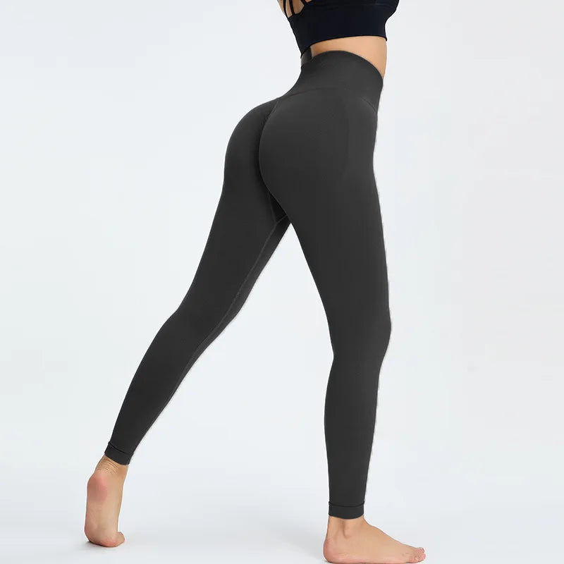Best High Quality Women's Gym Wear Best High Waist TikTok Pants Yoga Leggings ODM Supply Workout Fitness Clothing