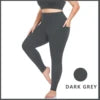 POVTY Custom Logo Wholesale Printed Women's Yoga Waist Leggings Buttery Soft Polyester Yoga Pants Plus Size Leggings for Workout