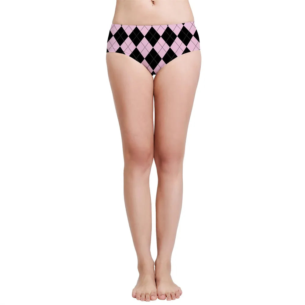 Dropshipping New Arrived Hot Sell Women Underwear Panties YES DADDY Print Cute Push up Briefs Lingerie Thong for Girls