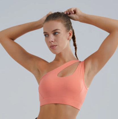 New Sexy Cross Strap Backless Plus Size Sports Bra Womens Gym Set with Seamless Thick Yoga Bra Printed Pattern Low Shipping Cost