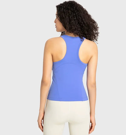 Low MOQ Women Clothing Quick Dry Activewear Racer Back Sports Bra tank Top