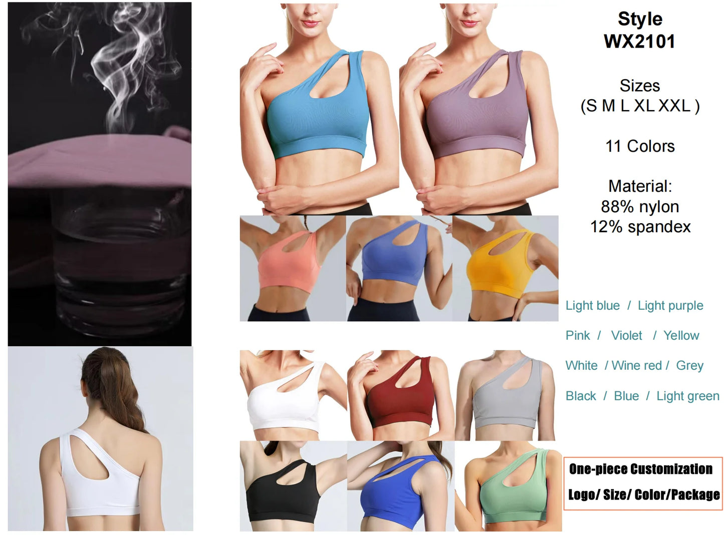New Sexy Cross Strap Backless Plus Size Sports Bra Womens Gym Set with Seamless Thick Yoga Bra Printed Pattern Low Shipping Cost