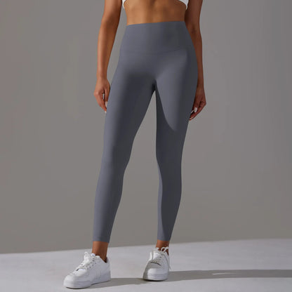 Butter Soft Yoga Leggings for Women High Waist Nylon Athletic Yoga Pants ODM Gym Fitness Workout Legging Manufacturer