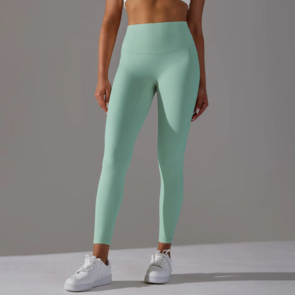 Butter Soft Yoga Leggings for Women High Waist Nylon Athletic Yoga Pants ODM Gym Fitness Workout Legging Manufacturer