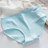 Nylon Milk Silk Teen Briefs Solid Color Mid Waist Breathable Knit Underwear Multi Colors L XL XXL All Season Daily Wear