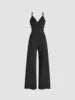 Summer Jumpsuits Sleeveless Bodysuits for Women Jumpsuits for Ladies V-neck Rompers Women Jumpsuit Casual