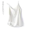 Wholesale 2026 Summer Wear Women's Sexy Satin Crop Top Spaghetti Strap Camisole Tops Vest Strap Tank Tops