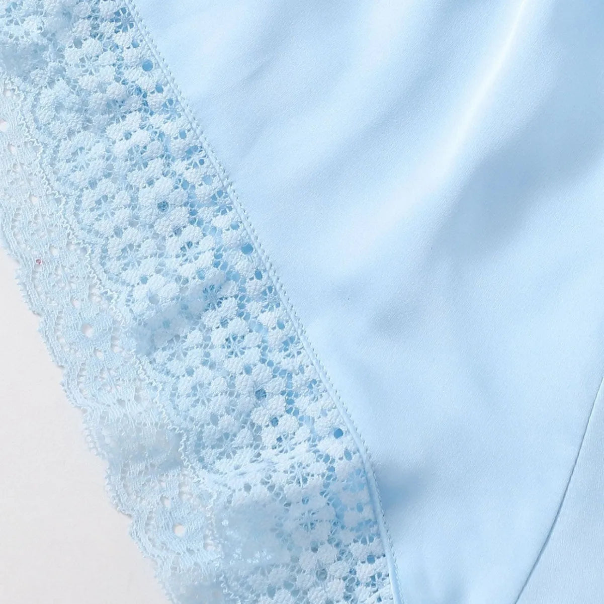 Sexy Sleeveless Collarless Polyester Underwear Women Pure Desire Home Clothes Fashion Comfortable Sling Lace Shorts Pajamas Set