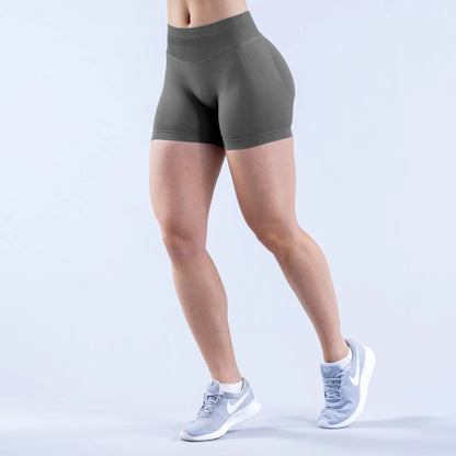 High Quality Custom Logo XL High Waist Yoga Pants Wear Seamless Scrunch Workout Gym Shorts Leggings for Women Sport