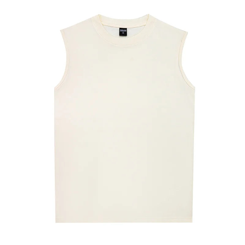 Heavyweight Cotton 240gsm Unisex Casual Tank Top Custom Printing Women's Gym Tank Top Workout tank Tops for Men