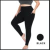POVTY Custom Logo Wholesale Printed Women's Yoga Waist Leggings Buttery Soft Polyester Yoga Pants Plus Size Leggings for Workout
