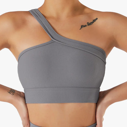 New Sexy Cross Strap Backless Plus Size Sports Bra Womens Gym Set with Seamless Thick Yoga Bra Printed Pattern Low Shipping Cost