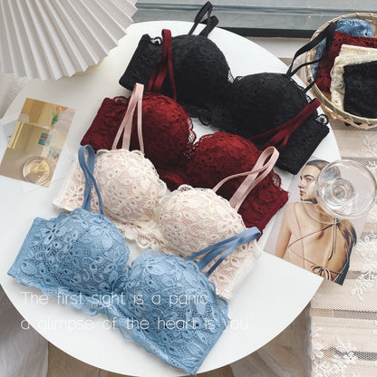 Dropshipping Women's Lace Bra Thick Cup  No Side Effects