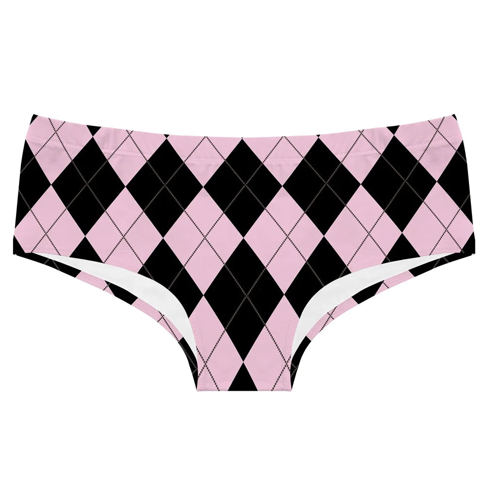 Dropshipping New Arrived Hot Sell Women Underwear Panties YES DADDY Print Cute Push up Briefs Lingerie Thong for Girls