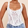 2025 New Fashion Clothes Sexy T-shirts Strapless Slim Tank Top Women Clothing Camis Tees Party Club Corset