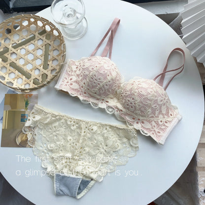 Dropshipping Women's Lace Bra Thick Cup  No Side Effects