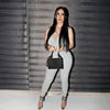 Sexy Skinny Workout Sleeveless Summer Ladies Rompers and Jumpsuits Playsuits Bodysuits