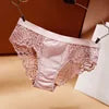 Sexy Lace Transparent Women's Underwear Waist Low Panties Cotton Crotch Briefs for Girls Breathable Seamless Lin