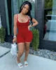 Yanzhui Casual Jumpsuit Women One Piece Letter Pattern Short Elegant Lady Regular Fit Plus Size Sexy Tank Rompers